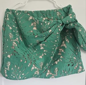 Judith March Mini Wrap Skirt